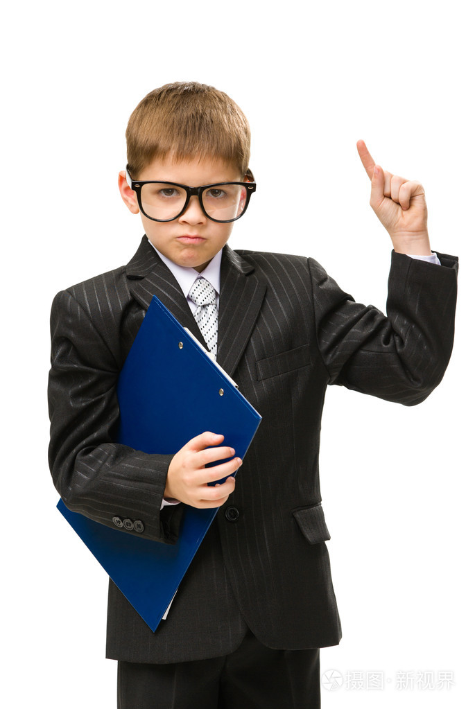 小商人保持文件夹