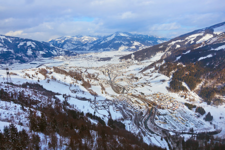 高山滑雪度假村卡普伦奥地利