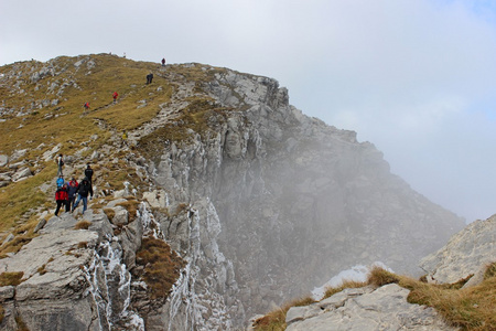 czerwone wierchy，塔特拉山，波兰