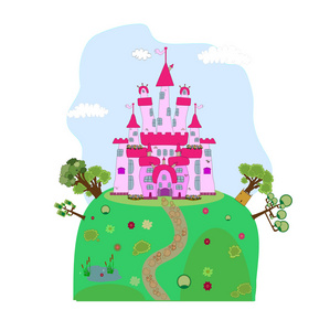 魔幻城堡的插图