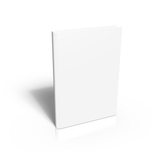 空白 3d 书的封面