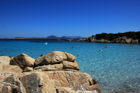 Playa Paraso maravilloso en Cerdea, Italia