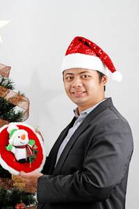 印尼男子庆祝圣诞节