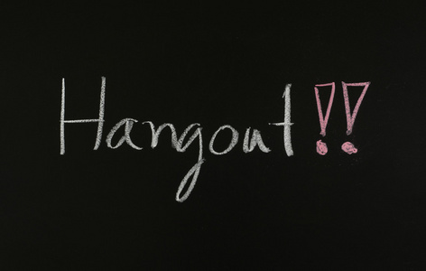 单词hangout