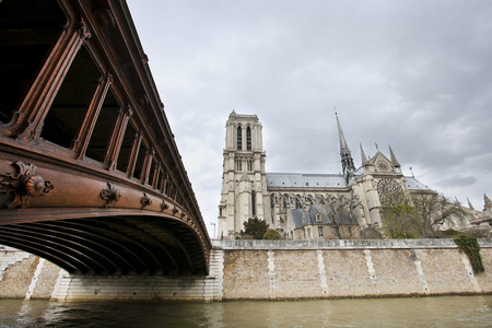 notre dame 和塞纳河河