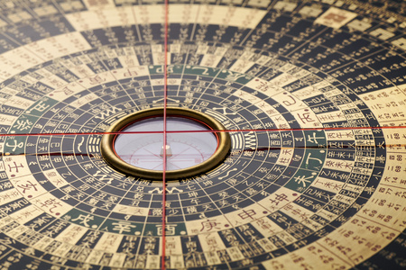 八卦风水中国风水罗盘照片