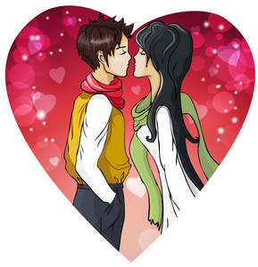 壁纸情侣手牵手图片