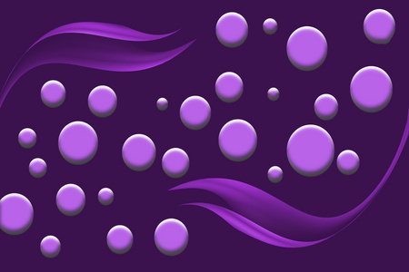 抽象圆紫色背景