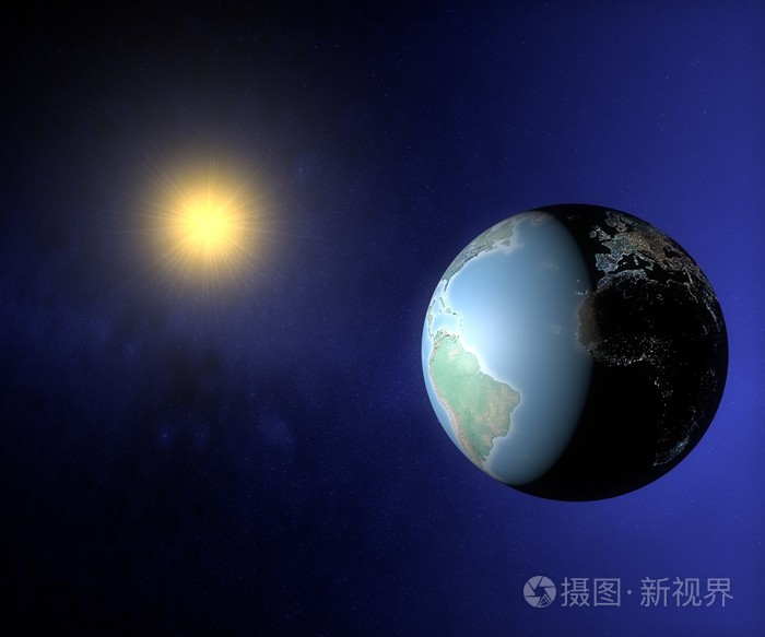 地球和太阳