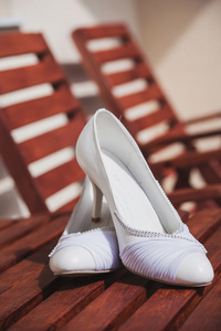 美丽的新娘鞋
