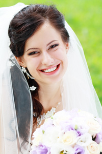 微笑的新娘