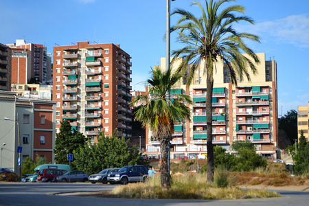 巴塞罗那的住宅区