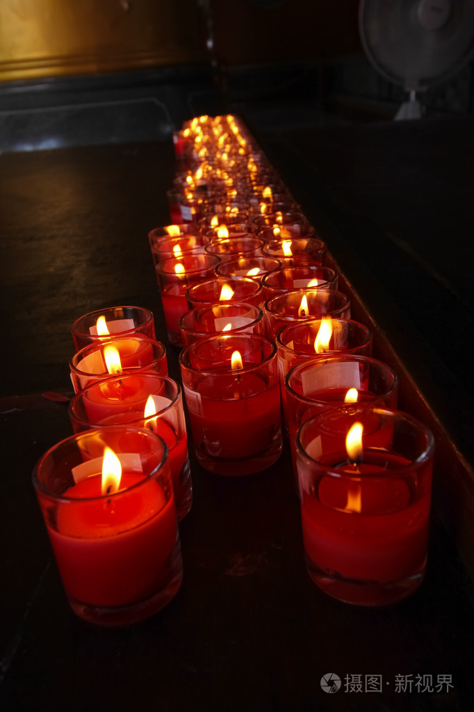 中国红蜡烛