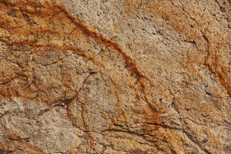 石浅棕色与锈迹斑斑照片