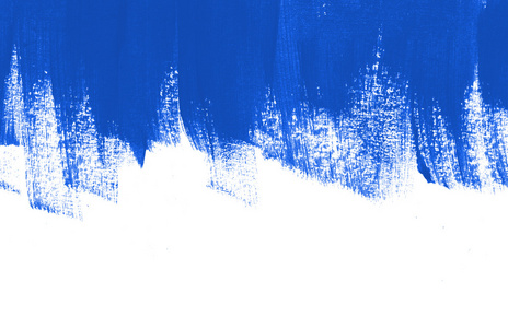 蓝色手绘笔刷笔触背景照片