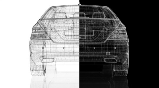 汽车 3d 模型