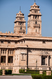 在焦特布尔 拉贾斯坦邦 印度皇宫的一个视图