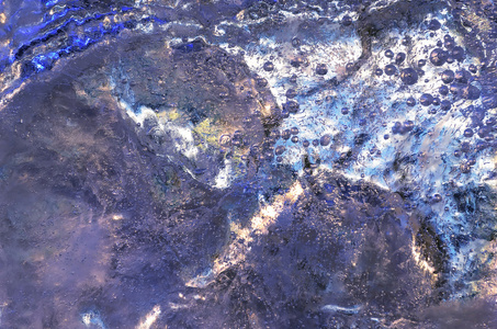 抽象背景纹理表面的冰