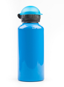 蓝色热水瓶
