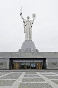 纪念碑 祖国 在基辅图片