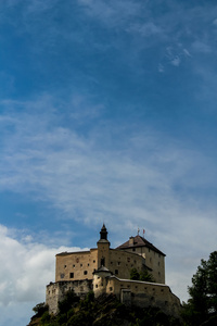 在瑞士的城堡 tarasp