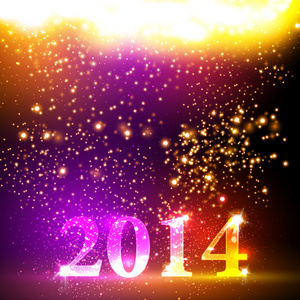 新年快乐 2013年丰富多彩的庆祝活动矢量设计 方便的电子数据交换