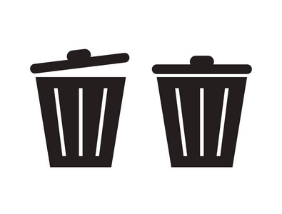 秸秆桶剪影垃圾桶剪影照片