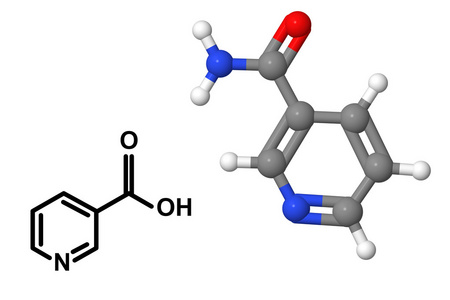 维生素 b3 分子与化学公式