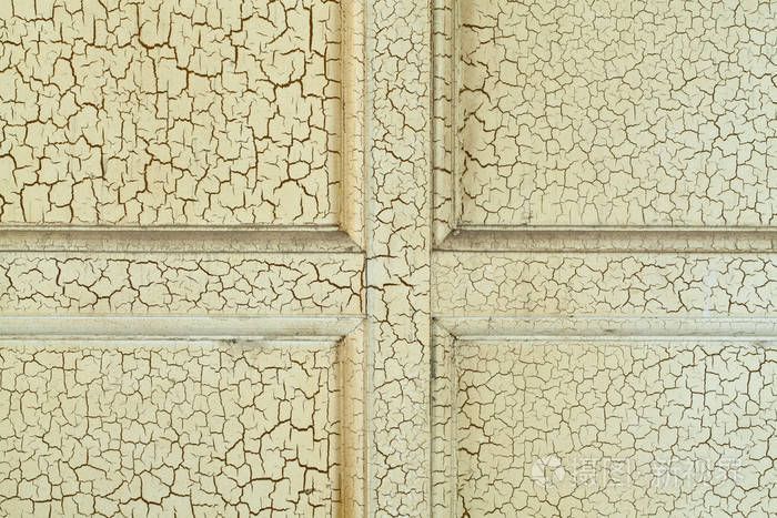 横向裂纹墙上的图案