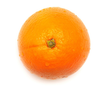 一个成熟的橙