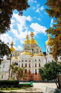 在基辅，乌克兰基辅佩乔尔斯克修道院修道院