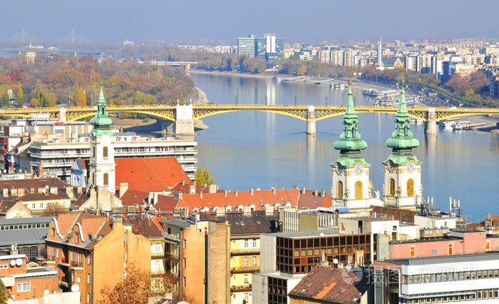 布达佩斯的全景