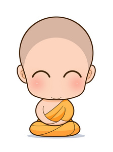 佛卡通矢量佛卡通矢量可爱的卡通矢量插图的佛教宝塔佛卡通矢量佛卡通