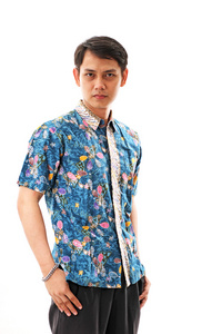 印尼年轻英俊的男人照片