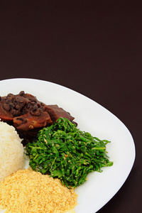 巴西 feijoada 菜细节