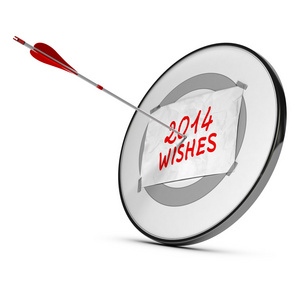 2014 新一年美好愿望的概念