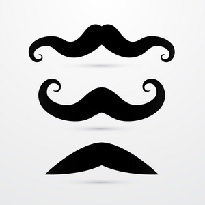 小胡子集图片-小胡子集素材-小胡子集插画-摄图新视界