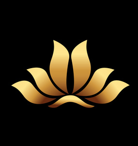 佛教莲花logo图片