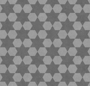 灰色的六角形图案纹理织物背景