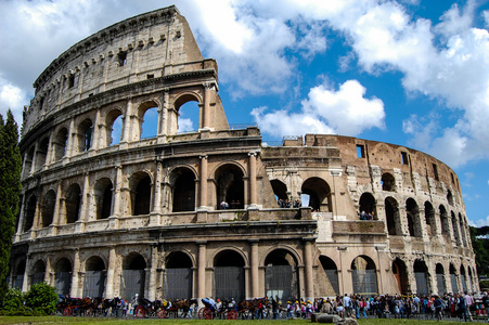 古罗马大斗兽场图片