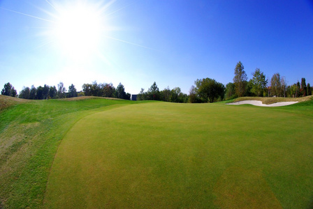 高尔夫球场景观和绿化