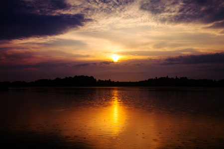 金色的夕阳黄金夕日