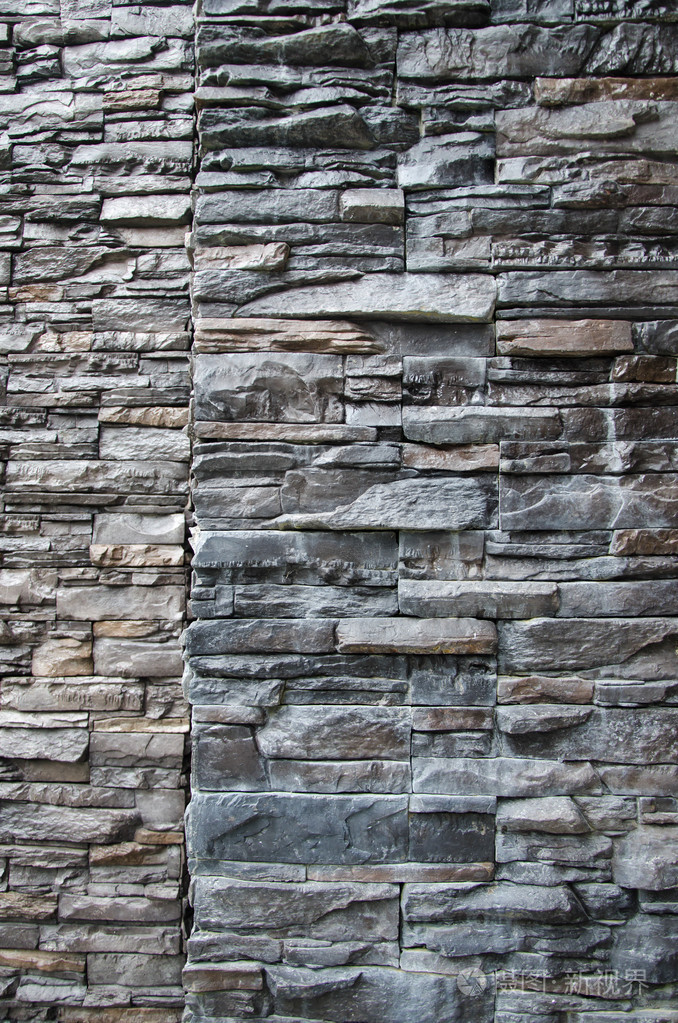 现代石的墙石头现代墙背景