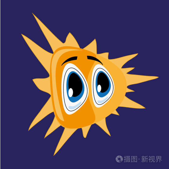 形状的太阳