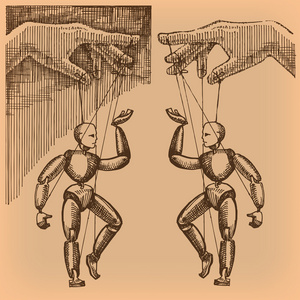 傀儡.矢量格式照片