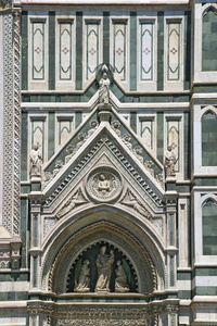 在佛罗伦萨大教堂的细节
