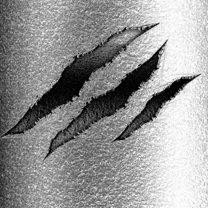 向量龙或怪物的爪子爪抓痕矢量逼真的爪子爪划痕.