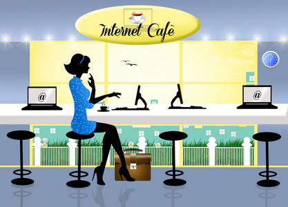 Internet caf