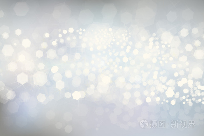 矢量闪闪发光的银色背景