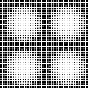 半色调黑白抽象几何无缝帕特